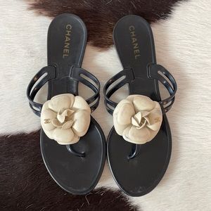 Chanel Camilla floral Sandal flats  - Italian size 39